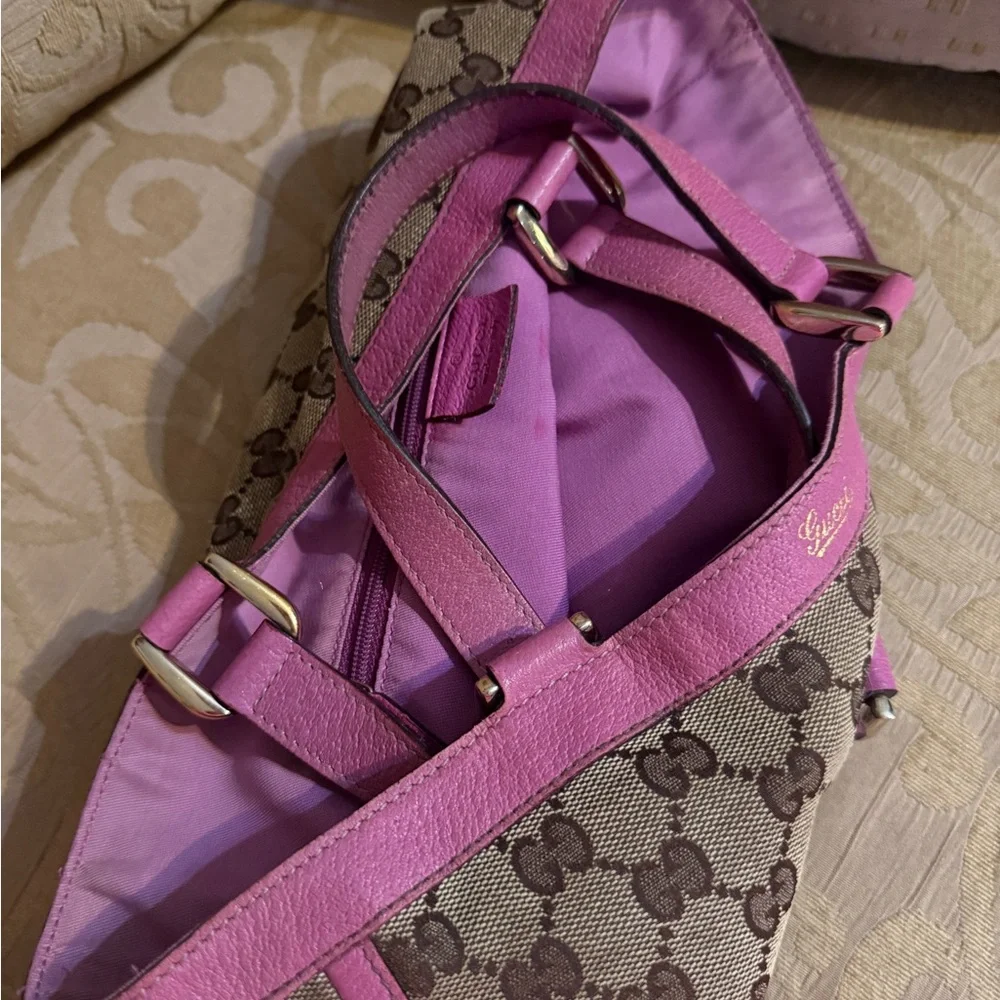 Gucci Abbey D-Ring Tote Bag canvas preowned - Picture 12 of 16